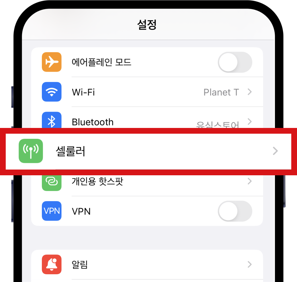 eSIM 안될 시 설정방법